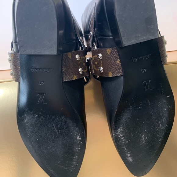 🌸 Authentic Louis Vuitton Rhapsody riding boots in size 40 - Picture 7 of 14